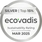 EcoVadis Silver Medal - Top 15%